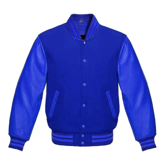 Royal Blue Varsity Jacket