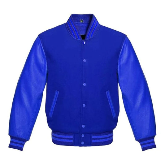 Royal Blue Varsity Jacket