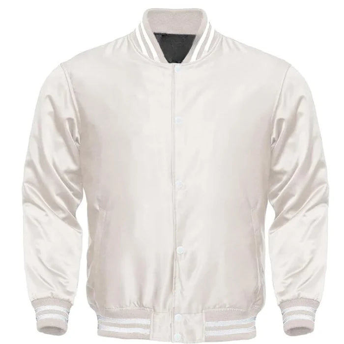 WHITE SILK JACKET MENS