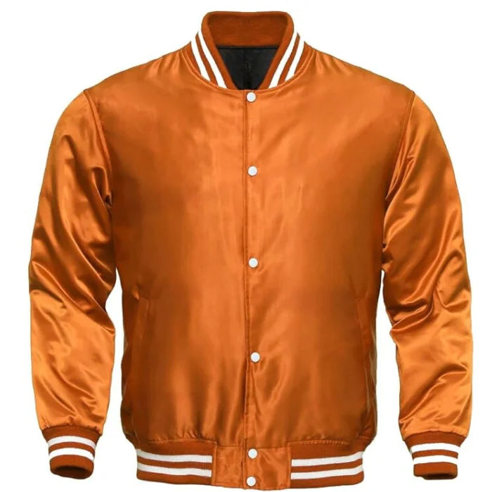 GOLD SATIN JACKET MENS