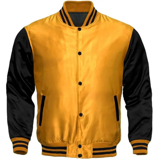 YELLOW SATIN JACKET KIDS