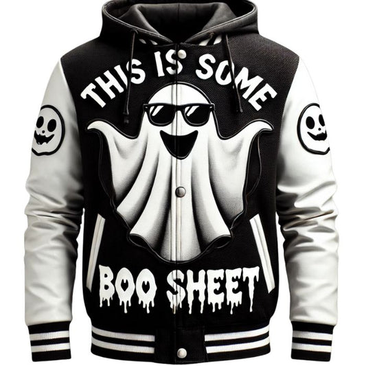 Spooky Boo Sheet Halloween Hoodie