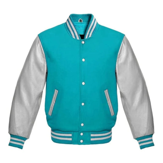 Tiffany and Silver Varsity Jacket