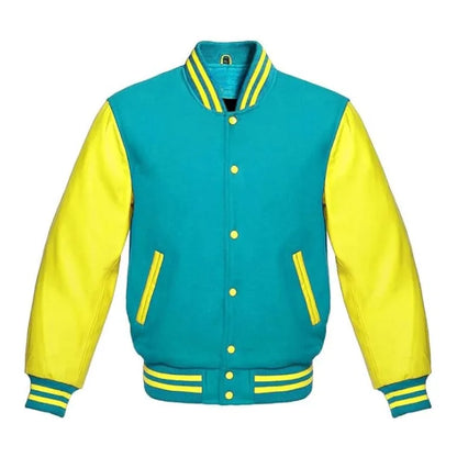 Tiffany and Yellow Varsity Jacket