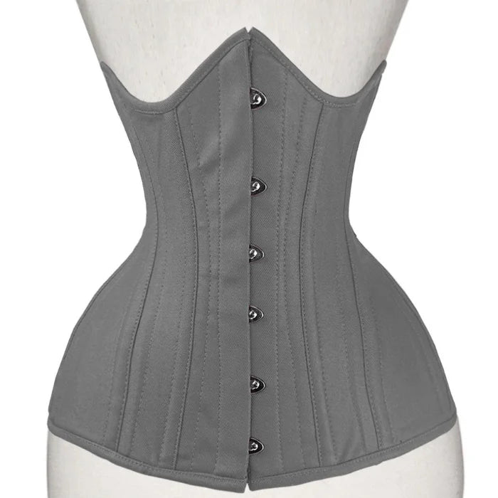 GREY COTTON CORSET