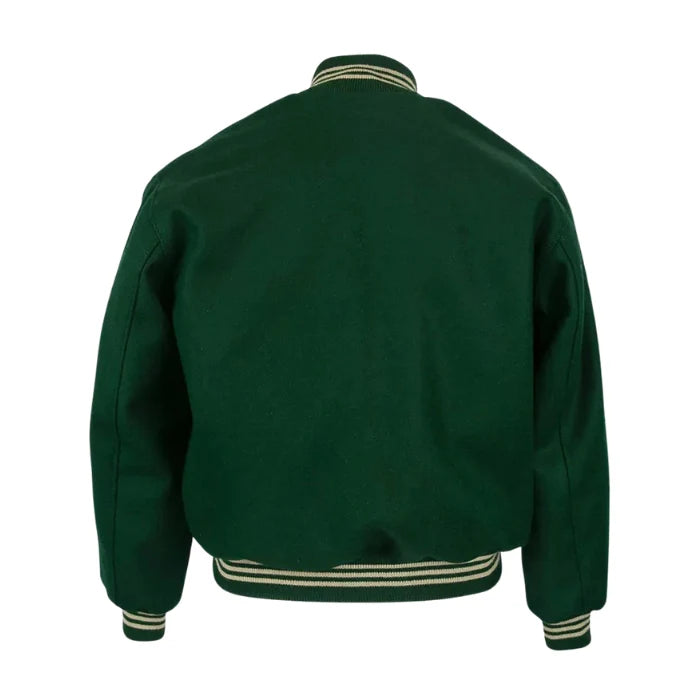 Varsity 1960 Philadelphia Eagles Green Wool Jacket Back Side