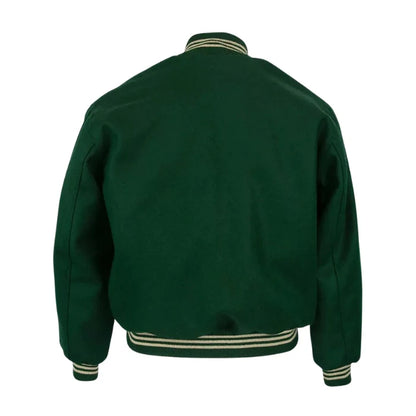 Varsity 1960 Philadelphia Eagles Green Wool Jacket Back Side