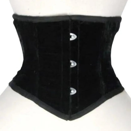 BLACK VELVET CORSET