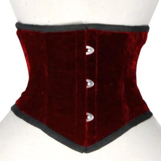 RED VELVET CORSET