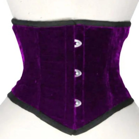 PURPLE VELVET CORSET