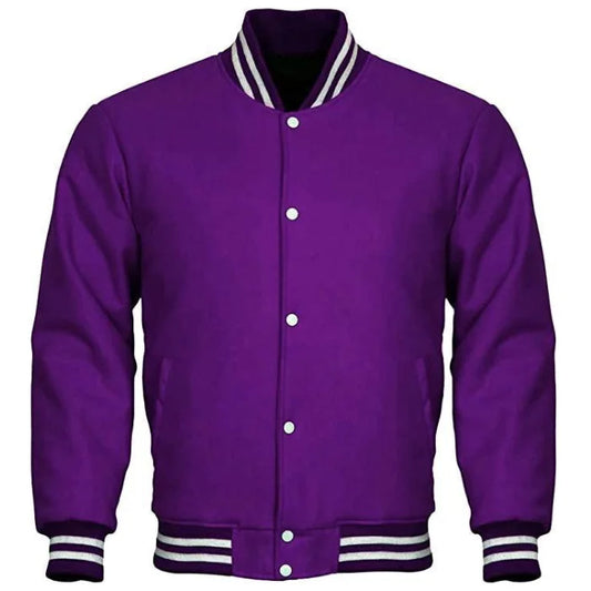 Wool Lettermen Varsity Jacket Women