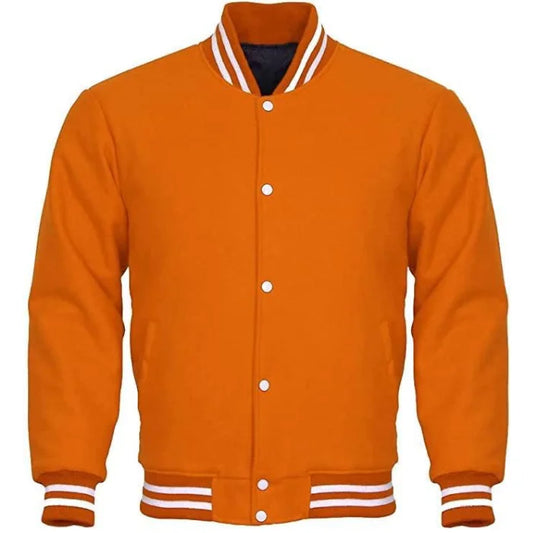 Wool Varsity Jacket Mens