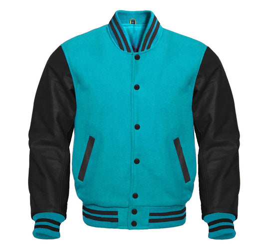 BLACK TIFFANY VARSITY JACKET FOR KIDS