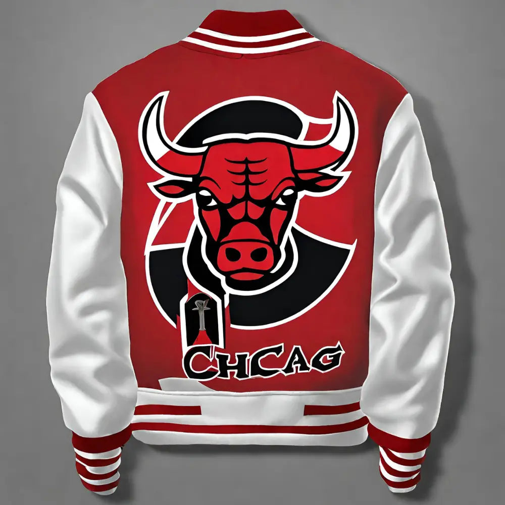 chicago bulls baseball jacket