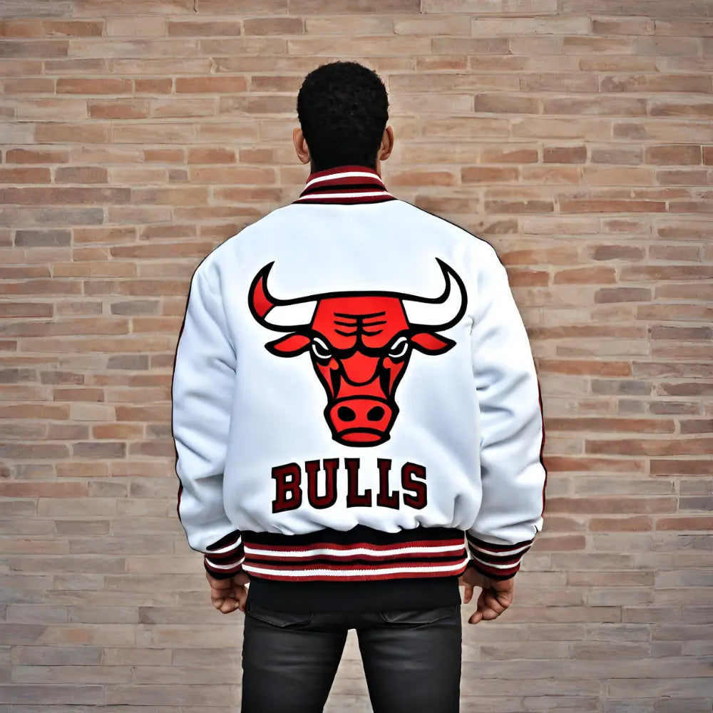 chicago bulls letterman jacket