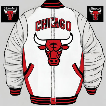 chicago bulls varsity jacket