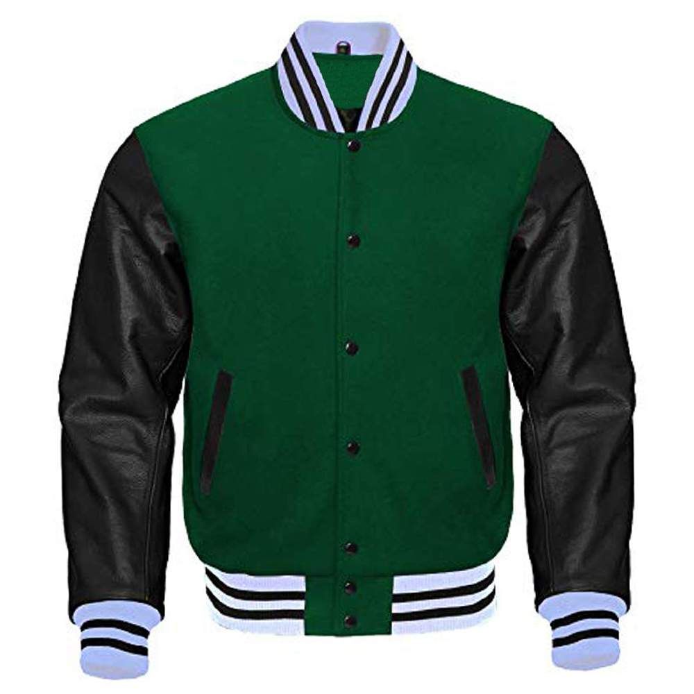 Forest Green Varsity Jacket | Letterman jackets – VarsityJacketHub